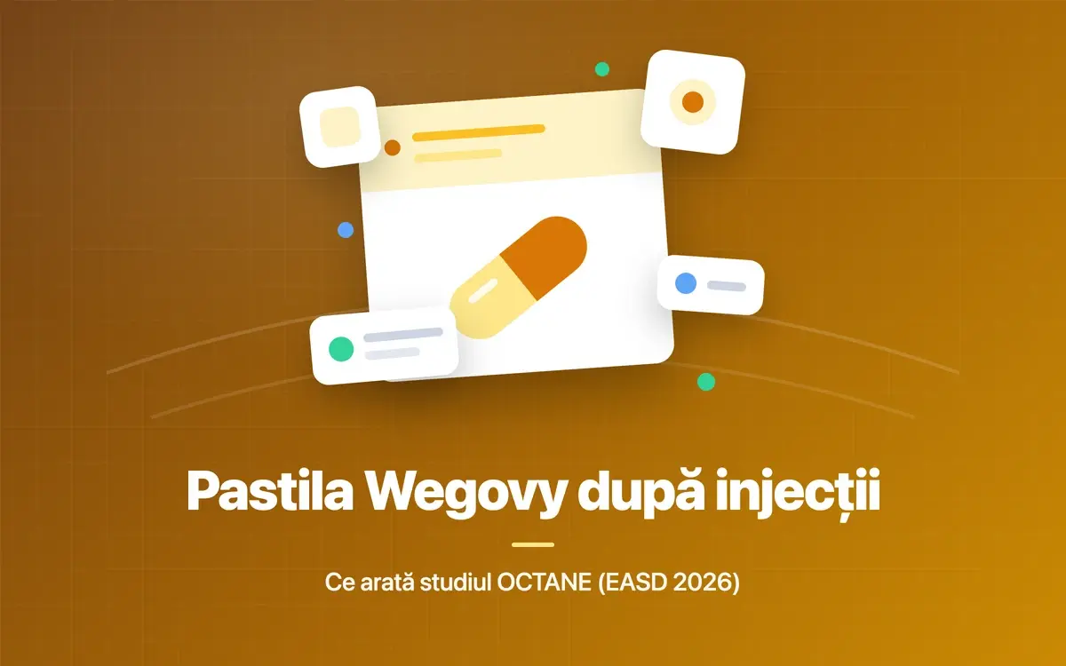 Pastila Wegovy după injecții: ce arată studiul OCTANE